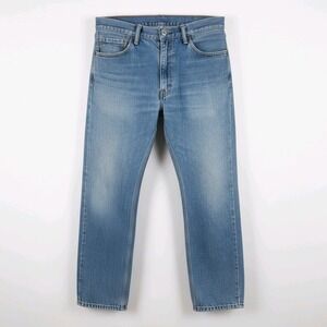 Levi Strauss 505 Mens Jeans 36x29 Medium Wash Straight Fit Denim Pants